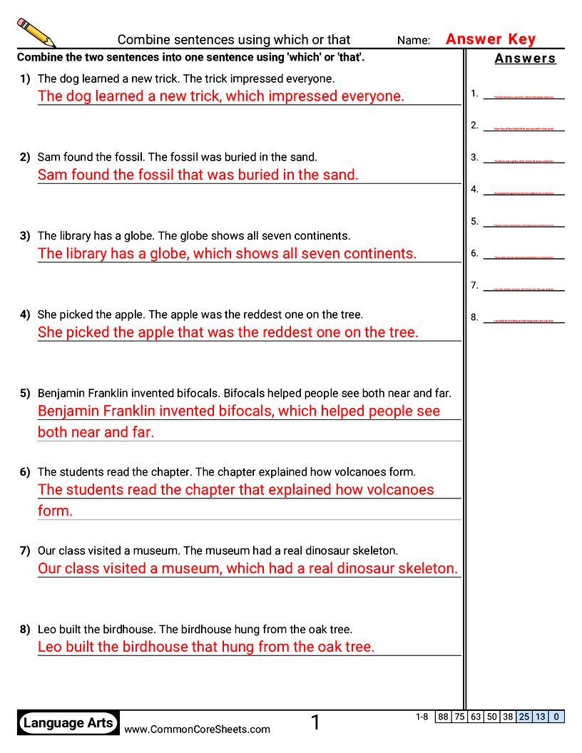 TITLE worksheet preview