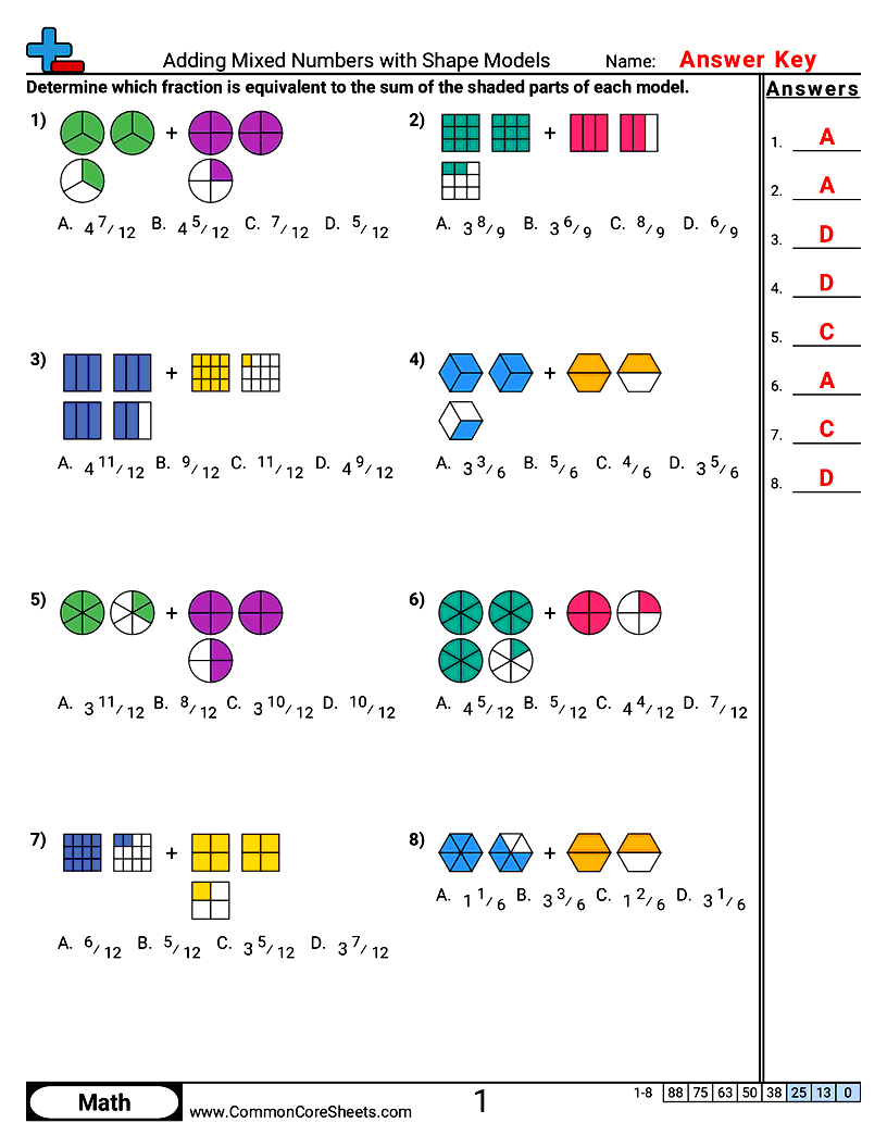 Related worksheet