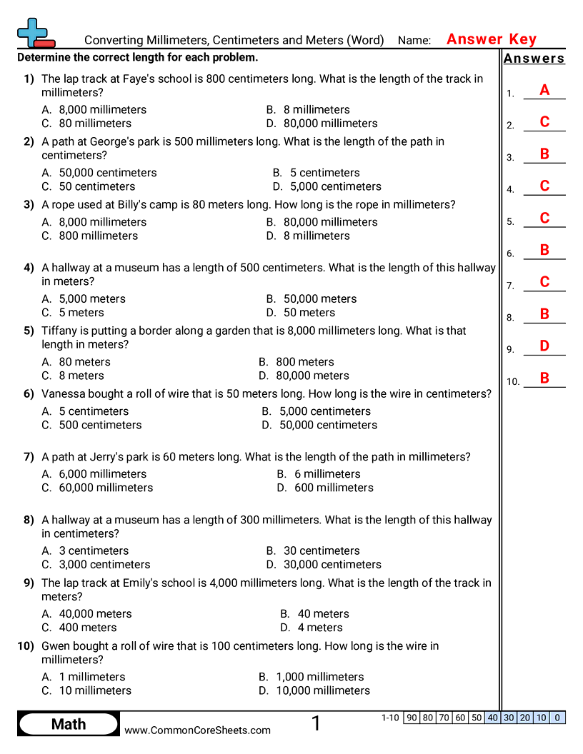 Related worksheet