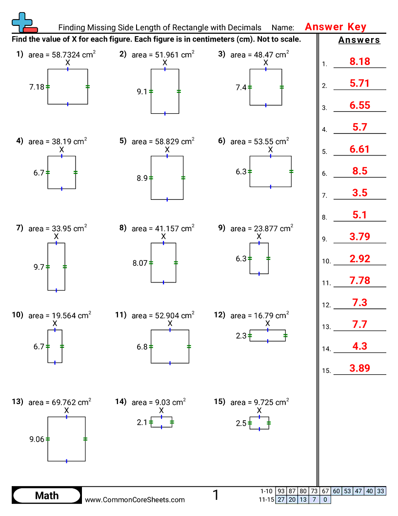 Related worksheet