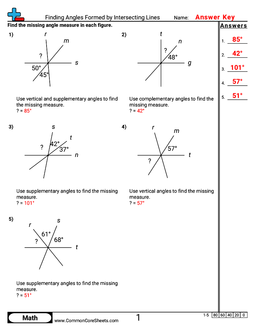 Related worksheet