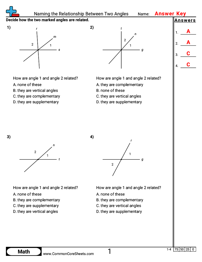 Related worksheet