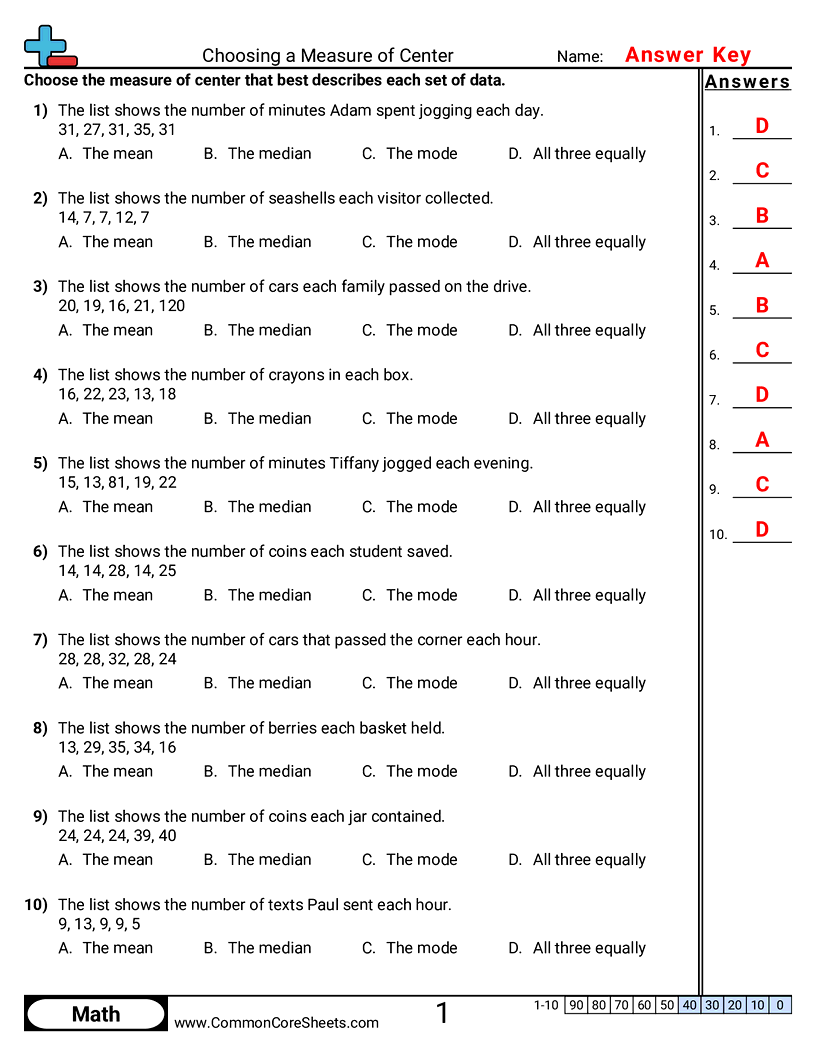 Related worksheet