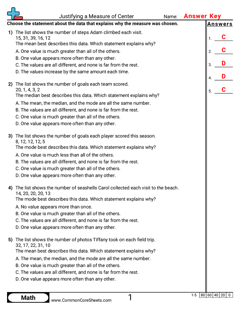 Related worksheet