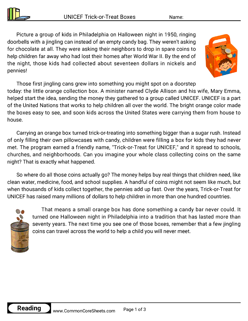 Related worksheet