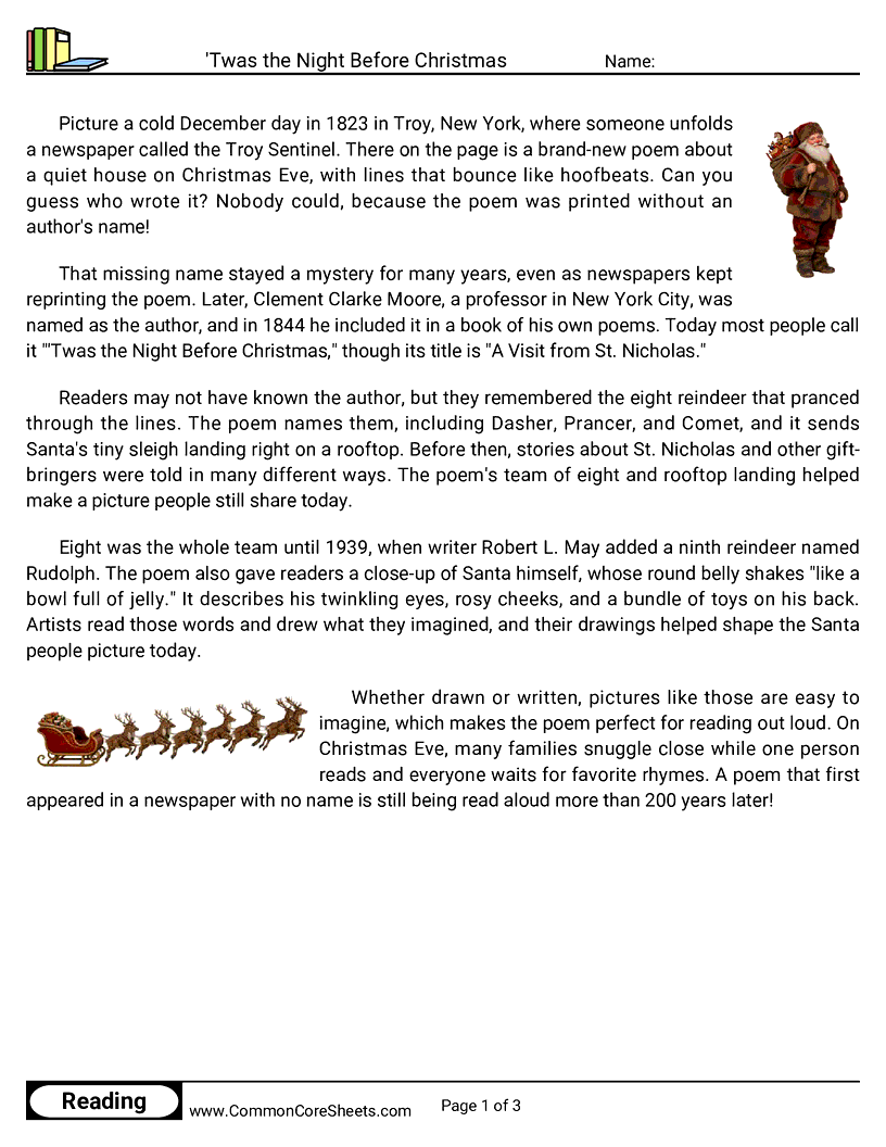 Related worksheet