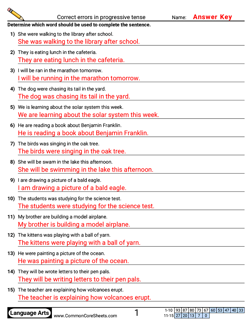 Related worksheet