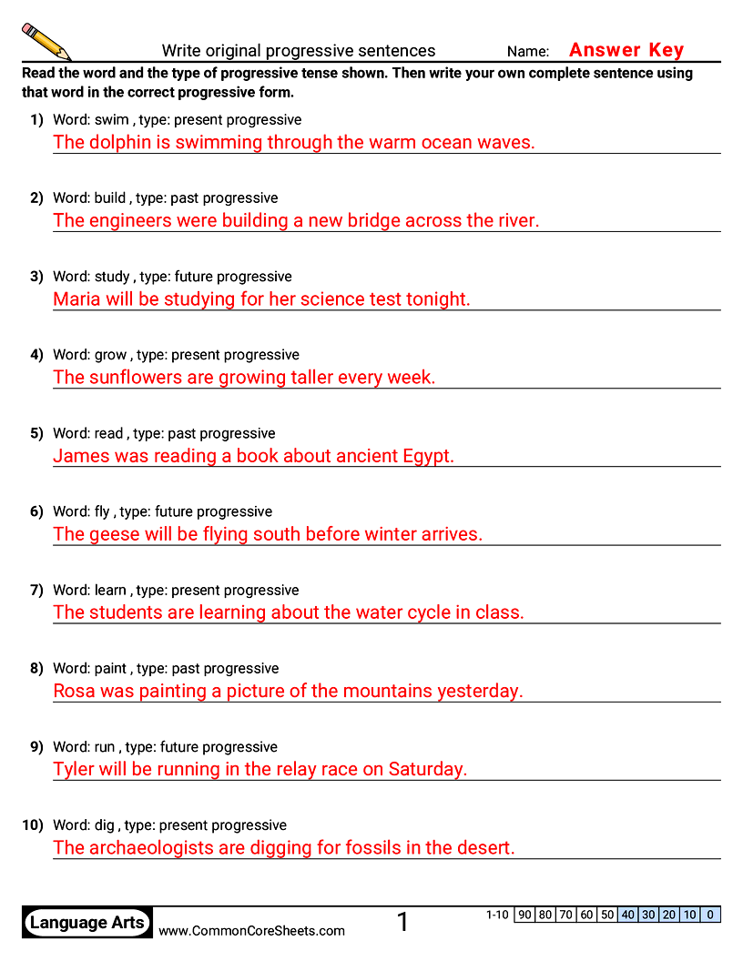 Related worksheet