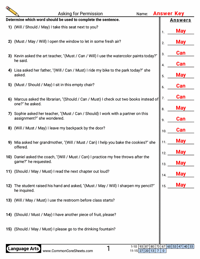Related worksheet