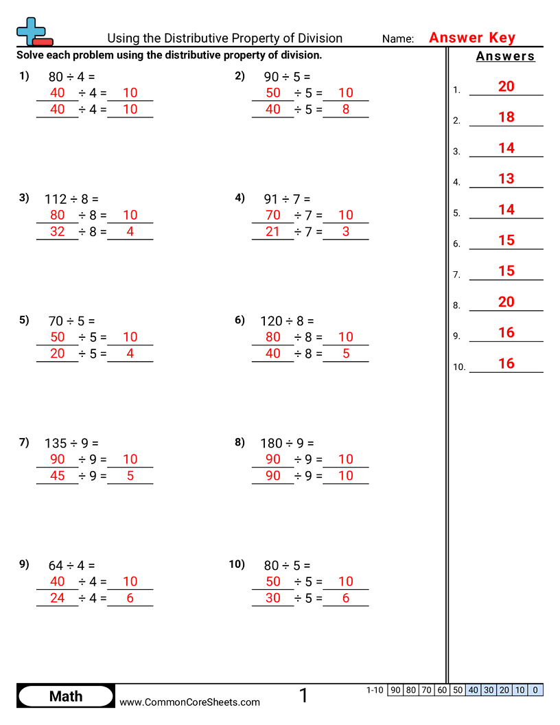 Related worksheet
